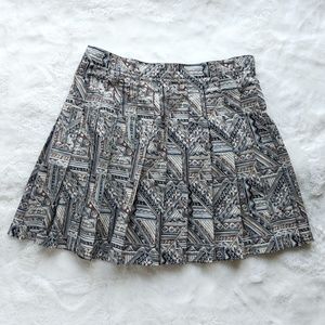 Vintage HanaSport High-waisted Pleated Mini Skirt